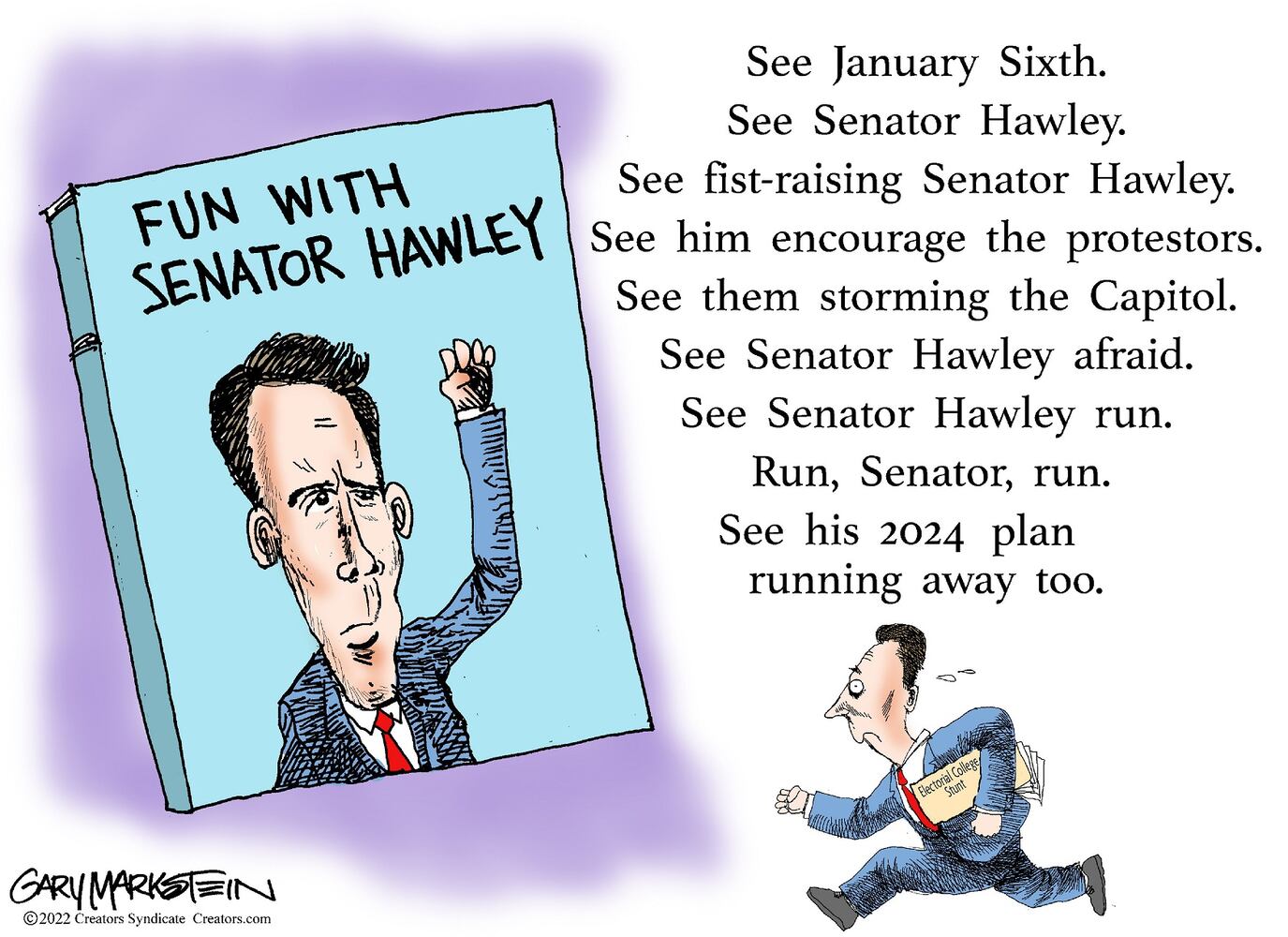 WEEK IN CARTOONS: Deleted texts, fist bump, heat wave and more
