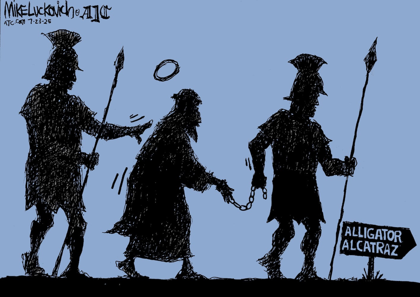 CARTOONS: Mike Luckovich, July 29, 2025