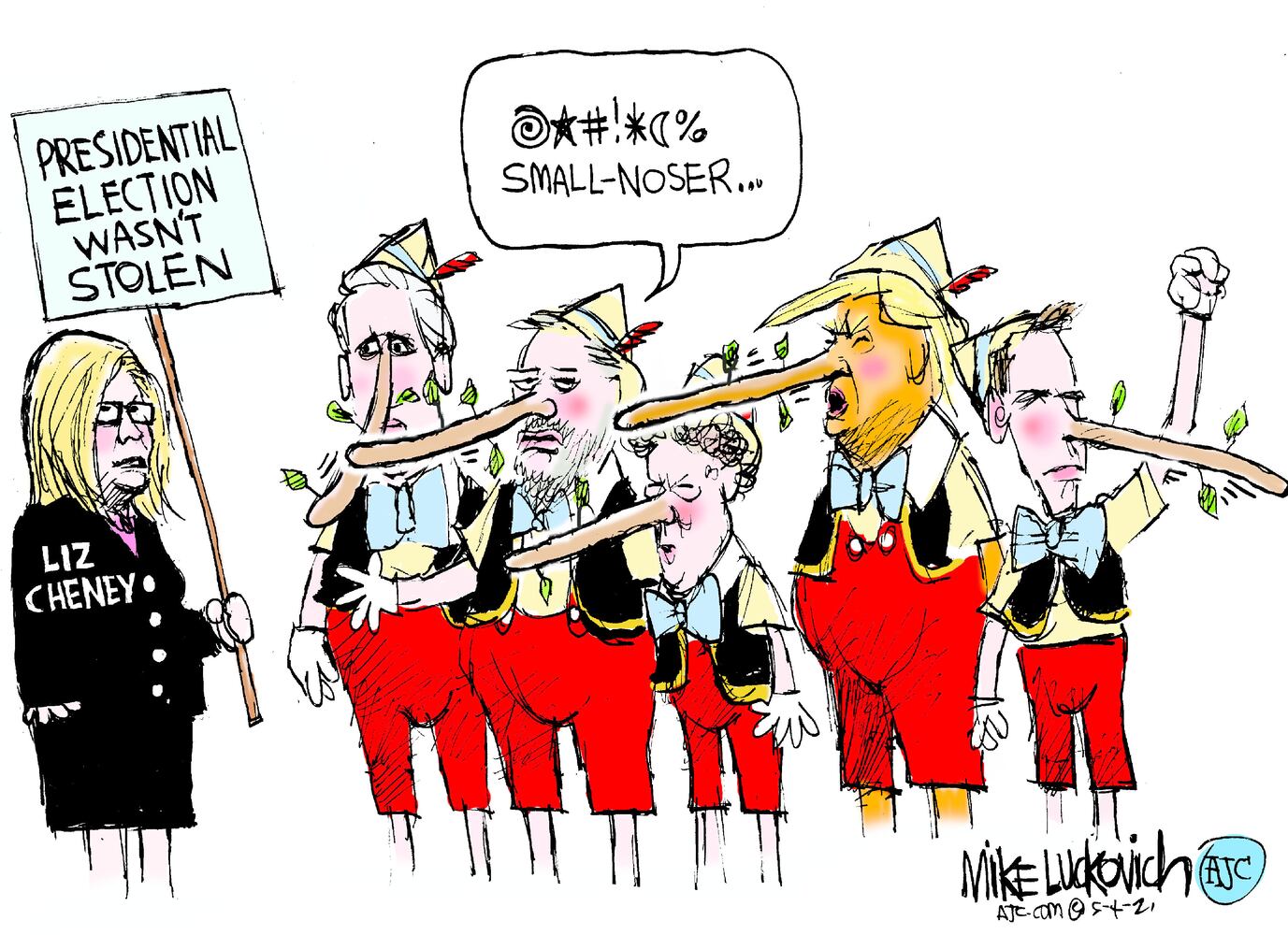 Week in cartoons: Help wanted, Liz Cheney and more