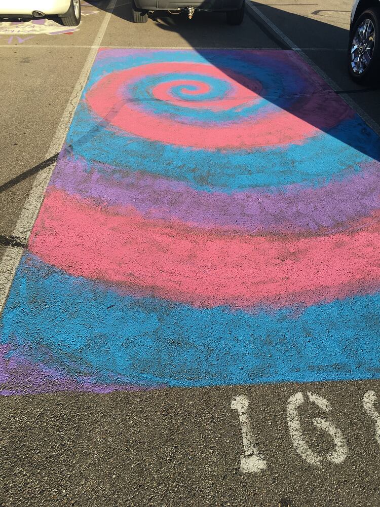 Lakota West senior parking spaces