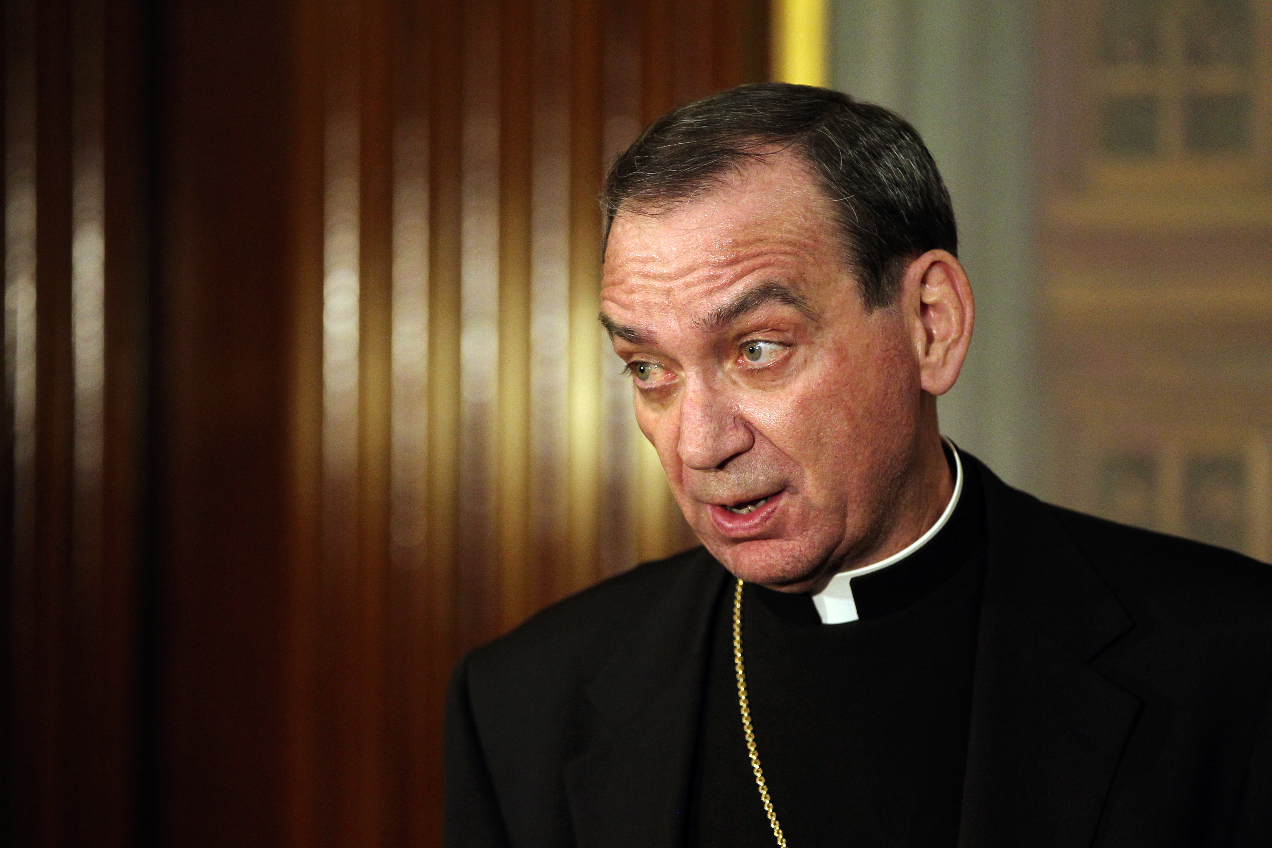 Archbishop of Cincinnati Dennis M. Schnurr in a 2013 file photo. STAFF