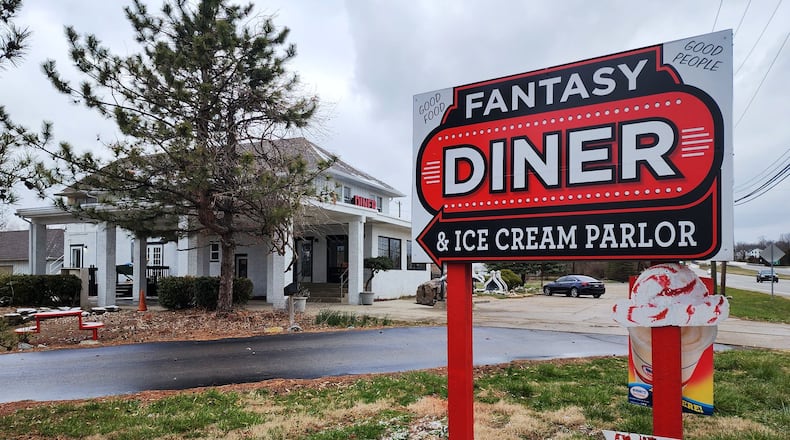 Fantasy Diner and Ice Cream Parlor, 5873 Hamilton Middletown Road, closed on Sunday, according to its Facebook page. NICK GRAHAM/STAFF