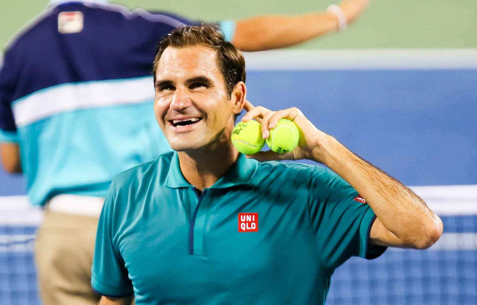 PHOTOS Roger Federer continues winning ways in Cincy