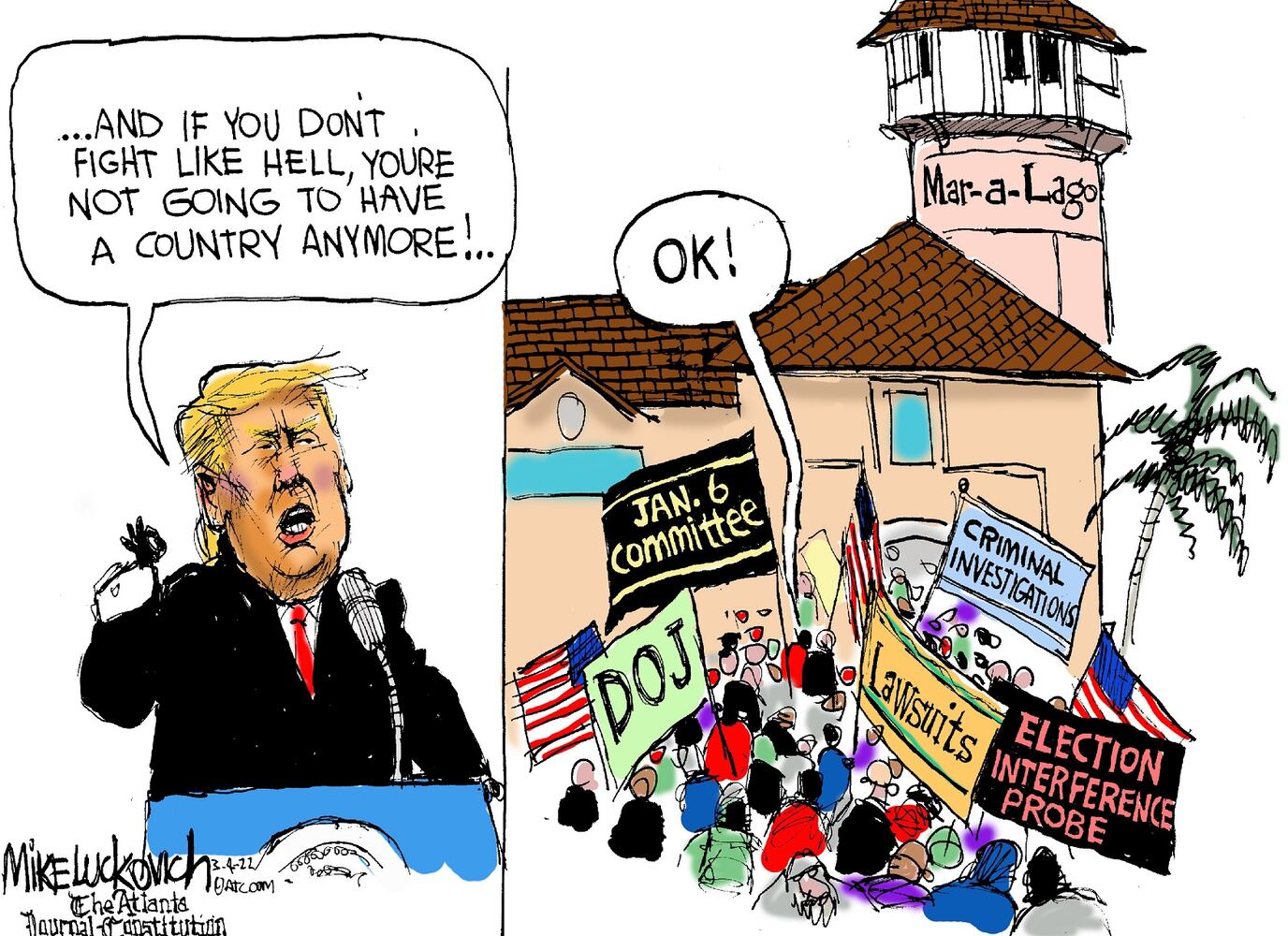 WEEK IN CARTOONS: Ukraine, Putin, baseball lockout and more