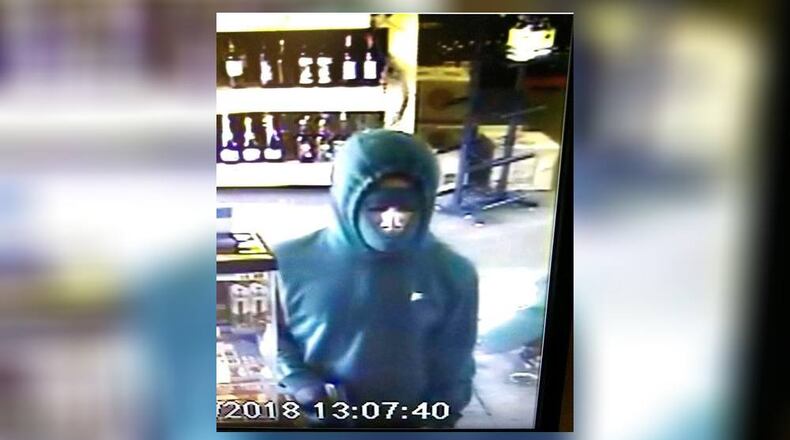 Shorty’s Drive-Thru robbery suspect. SHORTY’S DRIVE-THRU VIA FACEBOOK