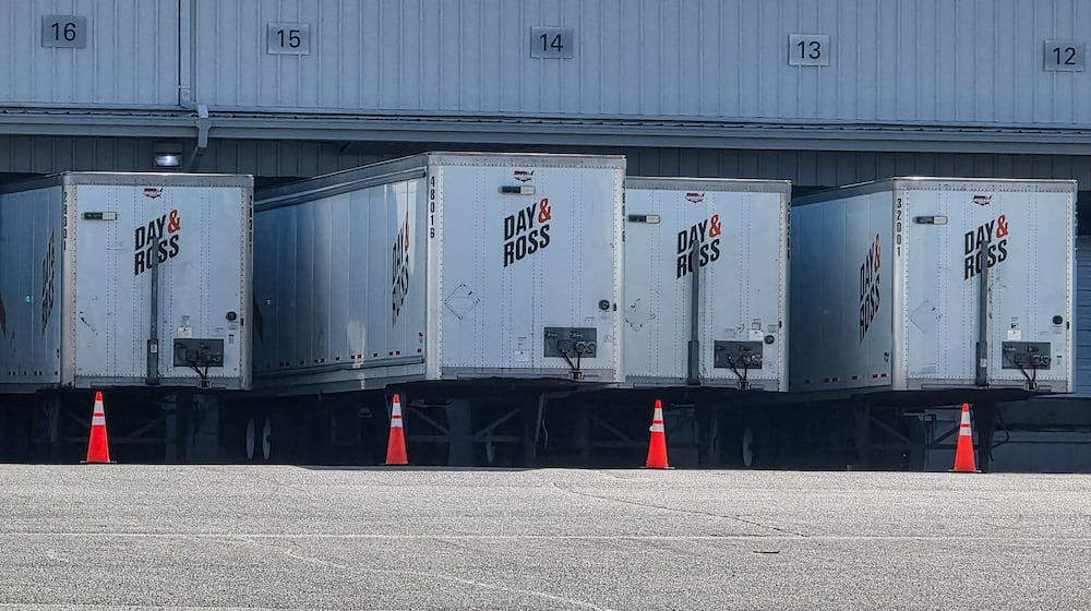 Day & Ross USA will lay off 149 employees, most of them at its facility at 3560 Symmes Road in Hamilton, according to a state filing. The Canadian-based transportation company said 100 jobs will be cut at the Hamilton site effective May 30, primarily affecting drivers and dock workers. NICK GRAHAM/STAFF