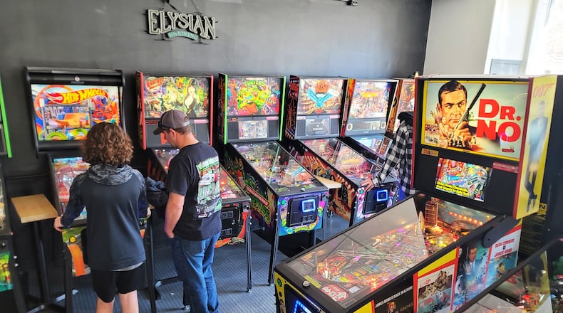 Pinball Garage hosted a cruise-in Saturday, Feb. 3, 2024 in Hamilton. Visitors gathered to show off their supercars, classics, lowriders, tuner cars and more during the event. NICK GRAHAM/STAFF