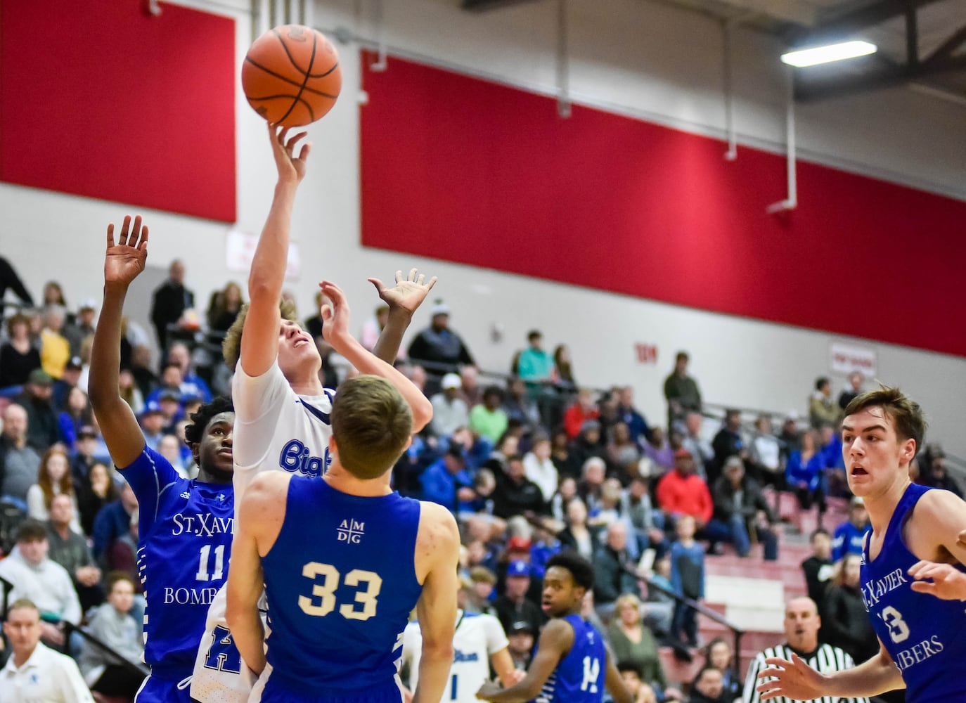 Hamilton vs St. Xavier Division 1 boys basketball