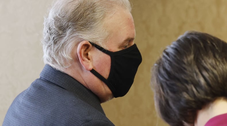 Hamilton chiropractor Dr. Stephen Boyd has pleaded guilty to 11 sex crimes committed against victims Thursday, Feb. 10, 2022 in Butler County Common Pleas Court in Hamilton. NICK GRAHAM/STAFF