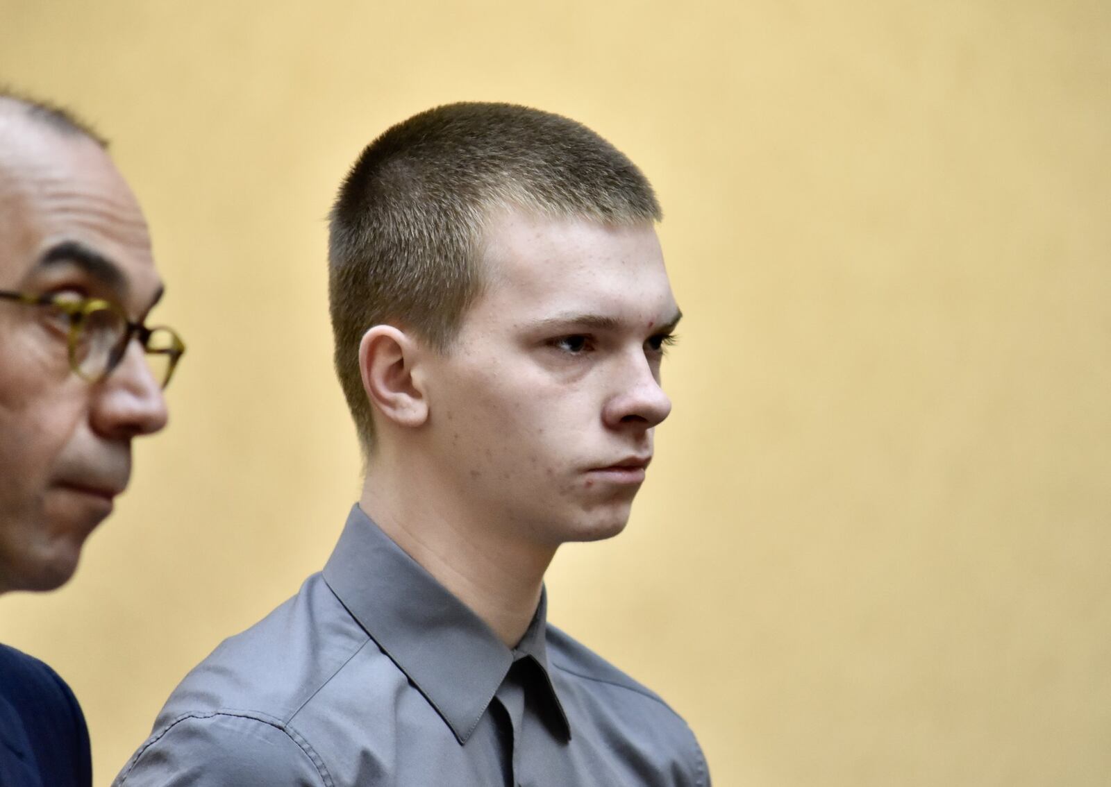 Logan Henry, who pleaded guilty to aggravated arson for setting a Hamilton warehouse on fire in July 2019, was sentenced Thursday, Oct. 1 2020 in Butler County Common Pleas Court to five years probation NICK GRAHAM/STAFF