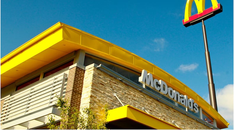 McDonald’s is expected to invest more than $2 million rebuilding and remodeling two Middletown restaurant locations. STAFF FILE PHOTO