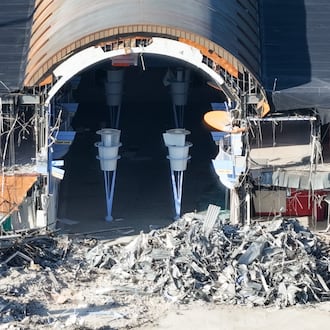 Demolition continues at the former Cincinnati Mall/Forest Fair Mall location Wednesday, Jan. 7, 2026. NICK GRAHAM/STAFF