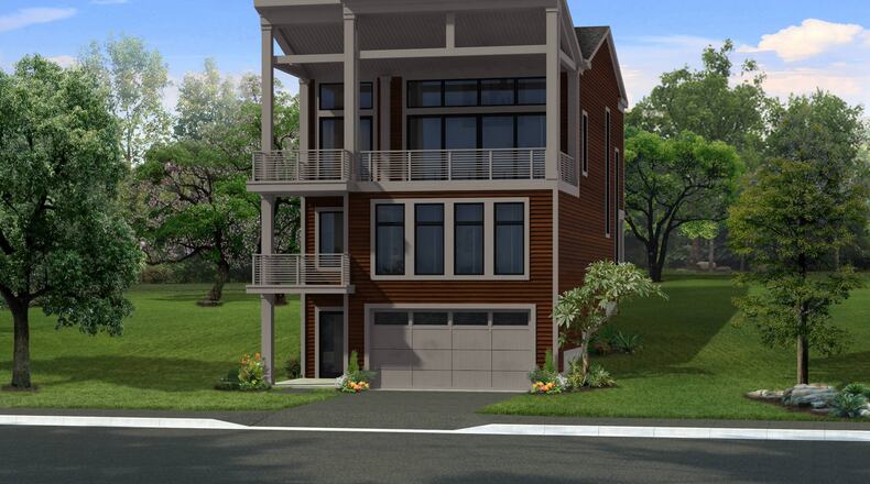 Homearama 2020 will be open to the public Oct. 10 to Oct. 25 at Walworth Junction in Cincinnati’s East End and feature eight homes priced between $1.2 million and $1.6 million. All homes will have rooftop patios with views of the Ohio River. CONTRIBUTED