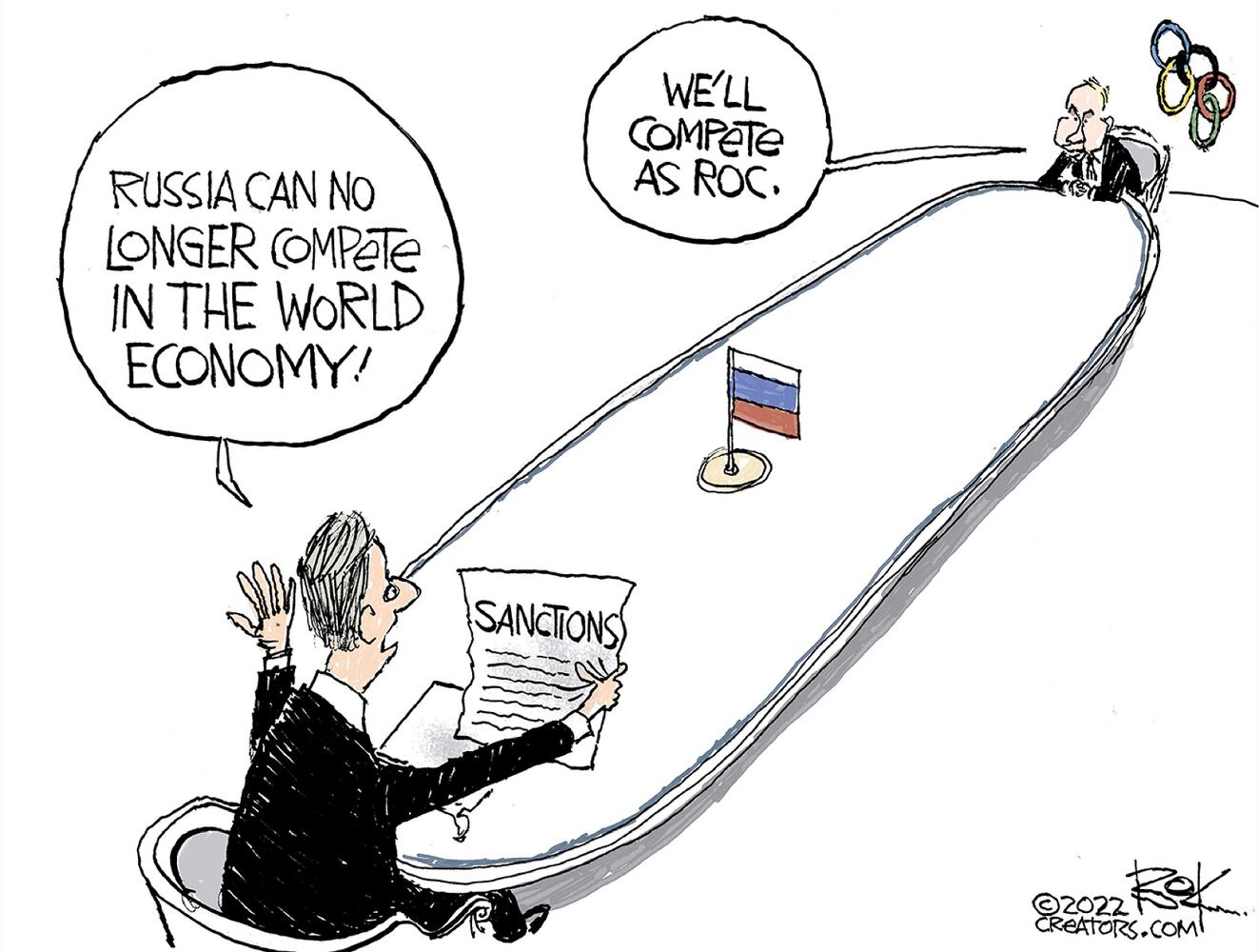 WEEK IN CARTOONS: Ukraine, Putin, baseball lockout and more
