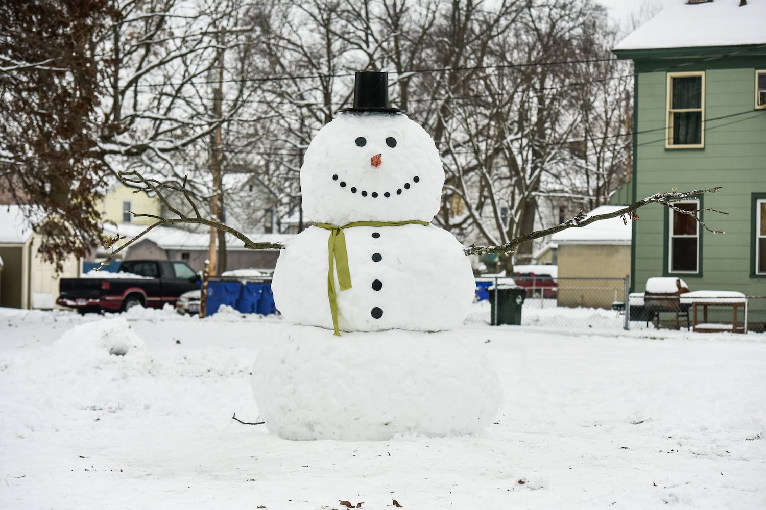 PHOTOS: Snow covers Butler County during weekend winter storm
