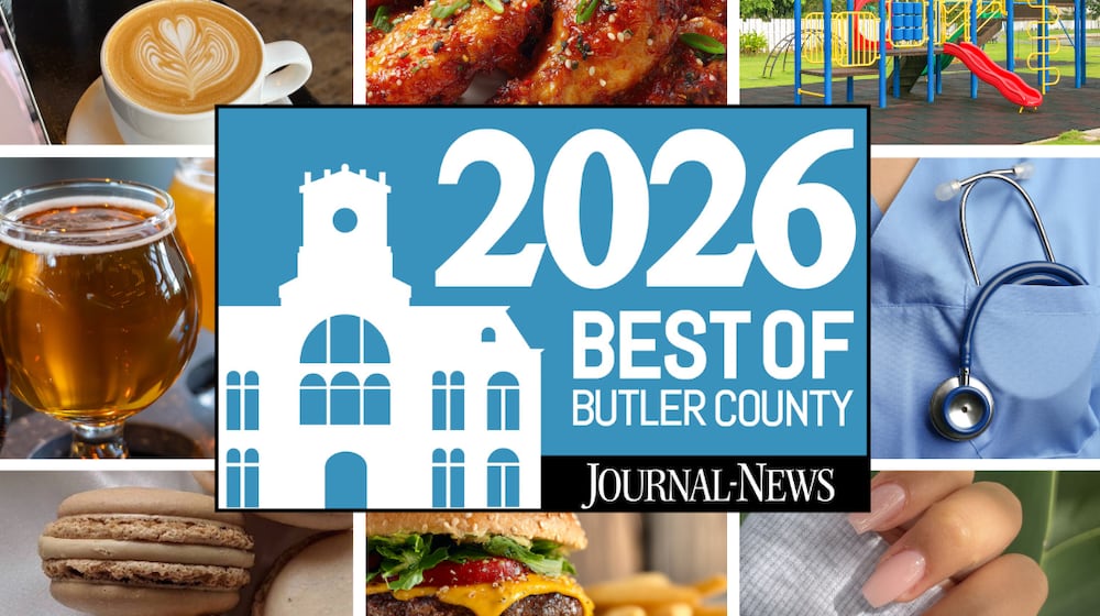 The Best of Butler County 2026 competition is hosted by the Journal-News.