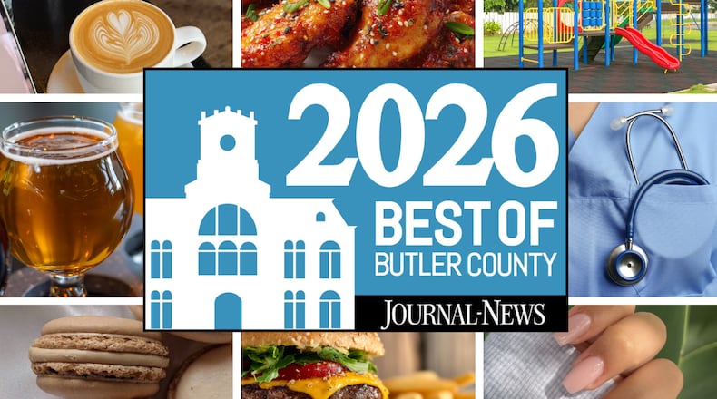 The Best of Butler County 2026 competition is hosted by the Journal-News.