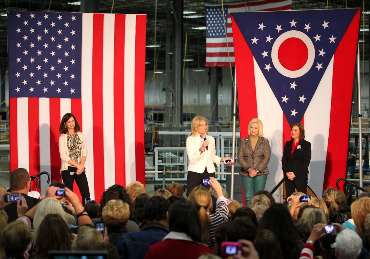 Ann Romney in Hamilton