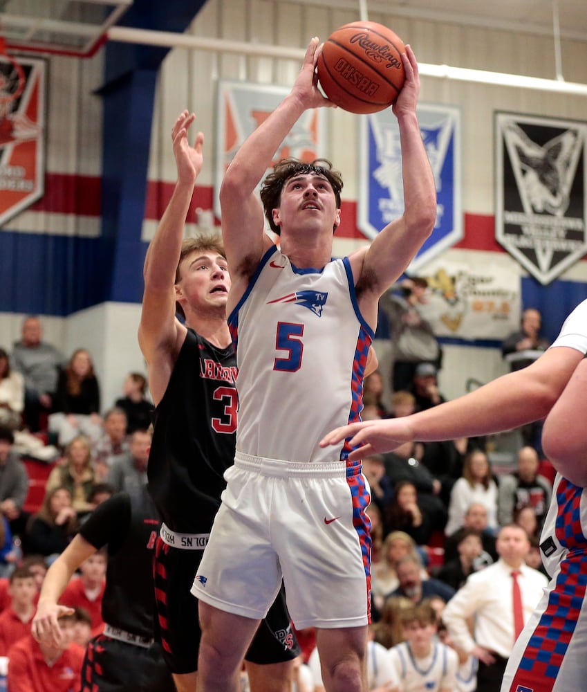 Preble Shawnee Tri-Village basketball