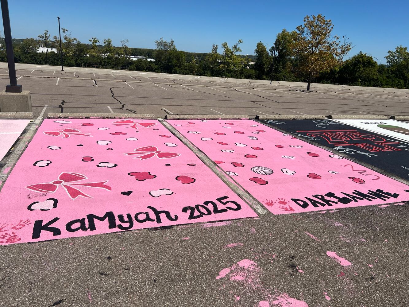 Fairfield high school senior parking spaces