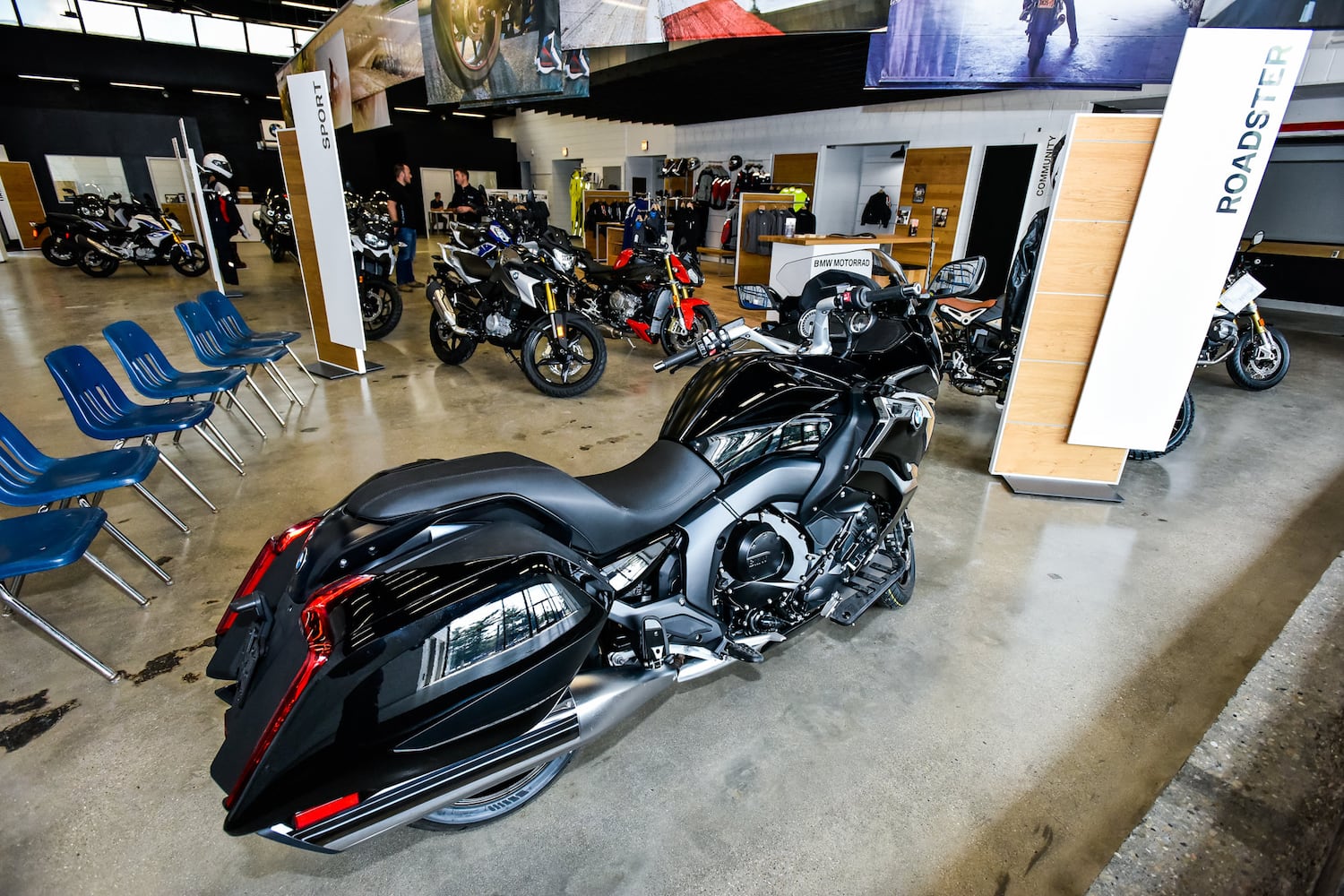 Take a look inside new BMW motorcycle dealership in Middletown