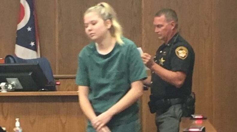 Wrong-way driver’s hearing in crash that killed Warren County 3 on hold    Abby Michaels, formerly of Xenia, was scheduled to undergo sanity evaluation and mental competency evaluations after her attorney filed to change her plea to not guilty by reason of insanity, Montgomery County Court records show. NICK BLIZZARD/STAFF