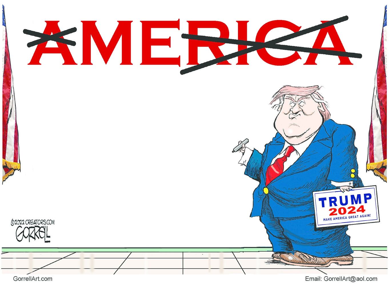 WEEK IN CARTOONS: Trump’s 2024 run, Twitter and more