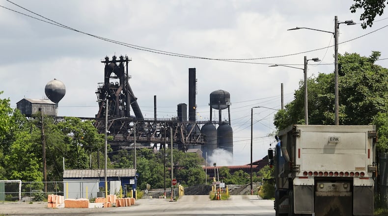 Cleveland-Cliffs Middletown Works. NICK GRAHAM/STAFF