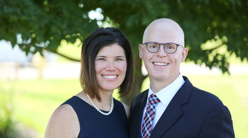 Liz and Michael Lyons, of Focal Pointe Eye Care, which is constructing a new location just off Liberty Way in West Chester Twp. The total investment in the project is approximately $2.6 million including land acquisition and construction and is expected to create 12 new jobs. CONTRIBUTED