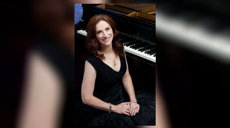 Robin Spielberg, a beloved pianist and composer, will perform in Fairfield as part of the Wine, Women & Song Series at 8 p.m. April 26. CONTRIBUTED