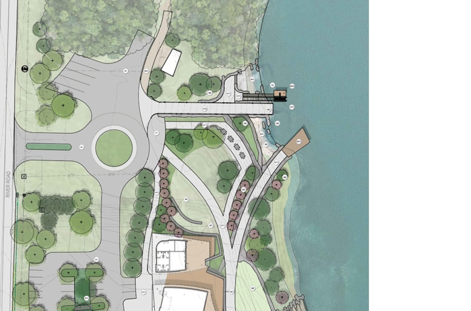Consultants MSKS prepared this drawing of where improvements will be made in five acres of Marsh Park’s southwest corner. CITY OF FAIRFIELD/CONTRIBUTED