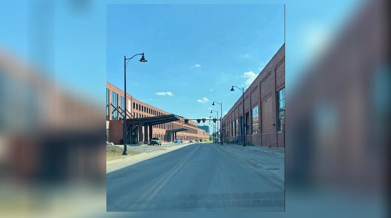 Hamilton's North B Street, which had been closed to through traffic from Park Avenue to Black Street for two years, reopened on Friday, June 3, 2022. PROVIDED PHOTO/JOSHUA SMITH