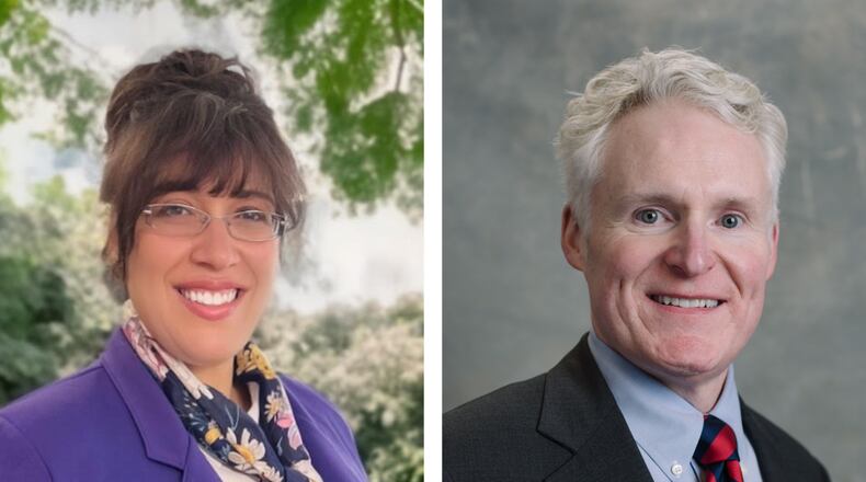 Elizabeth Slamka and Joe Mulligan are candidates for Middletown mayor on the Nov. 7, 2023 election ballot. CONTRIBUTED