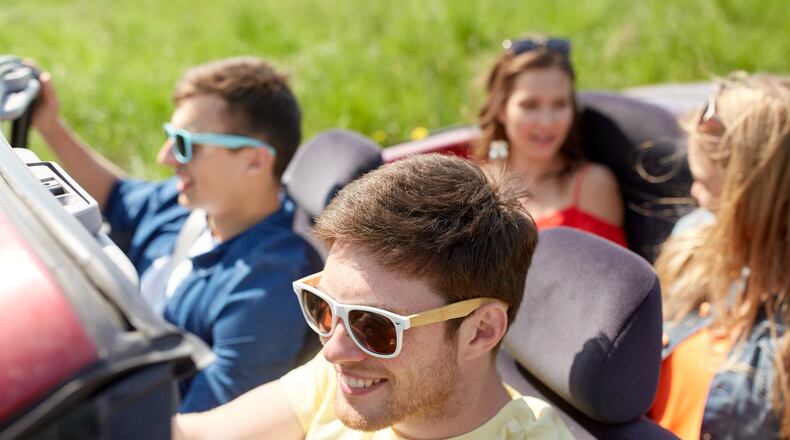 Fun with friends can be memorable, but young drivers need to take care. CONTRIBUTED