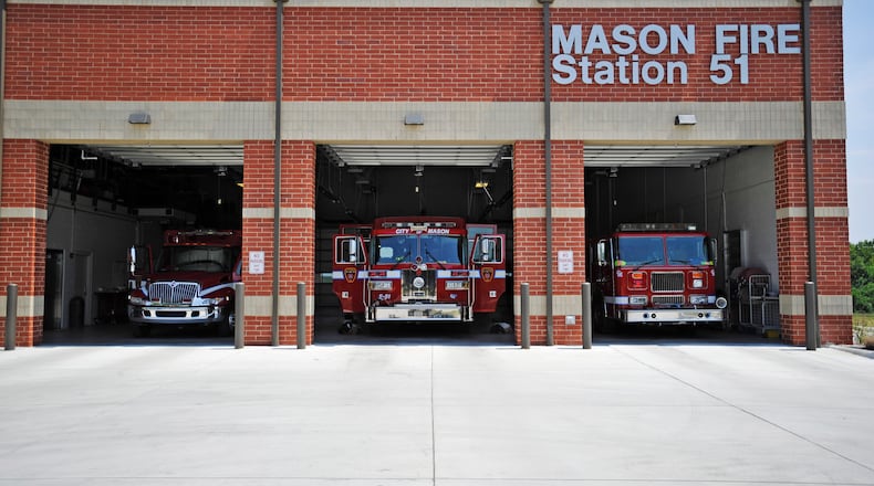 Mason Fire Station 51 on Mason-Montgomery Road Aug. 1, 2011. Staff photo by Nick Graham