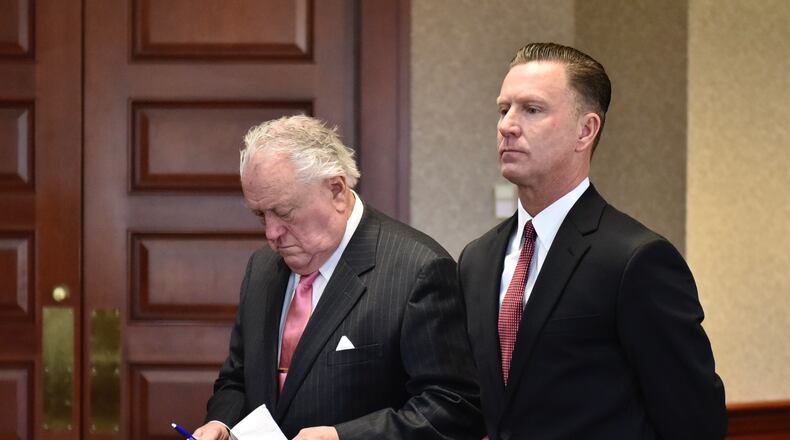 Jeff Couch pleased guilty to aggravated assault and had other charges dismissed on Thursday, Jan. 16, 2020, after being charged with assaulting his wife. NICK GRAHAM / STAFF