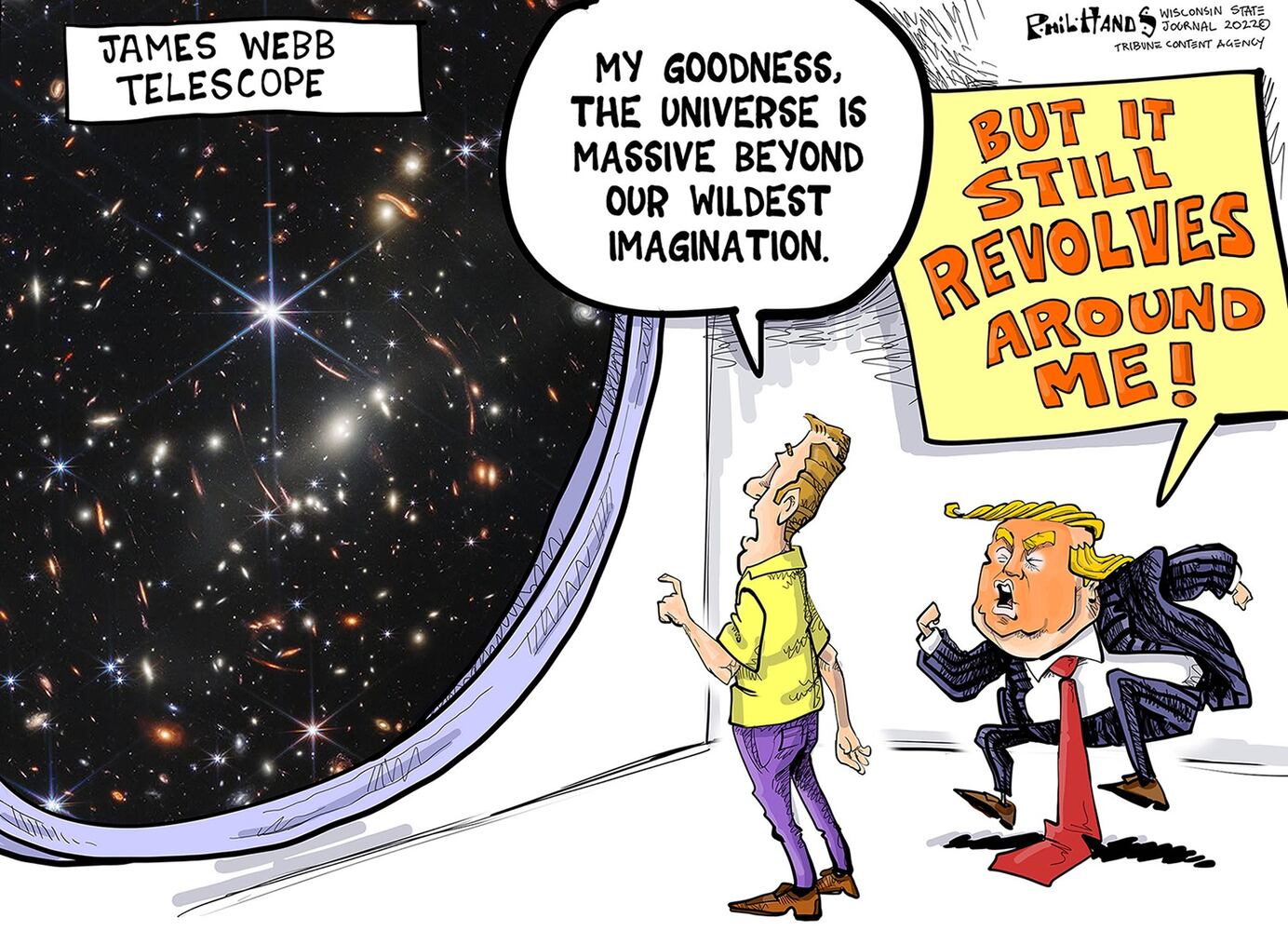 WEEK IN CARTOONS: Democrats and Biden, Webb telescope and more
