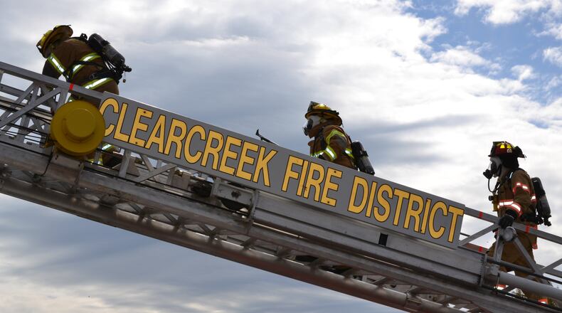 Firefighters in the Clearcreek Fire District protect Springboro and Clearcreek Twp. CONTRIBUTED