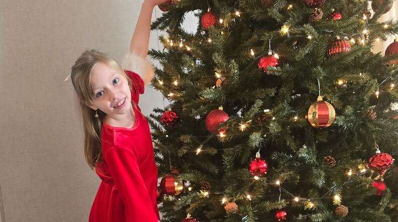 Nora Dawson, age 7 of Hamilton, has several roles in "Finding Nemo Kids," which will be presented on Feb. 6 and 7 by Fitton Stage Academy. Contributed.