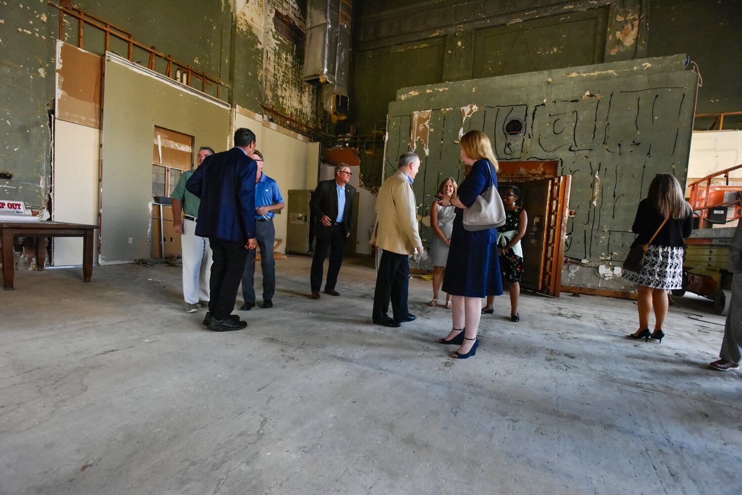 Restoration Celebration kickoff for Goetz Tower renovation in Middletown