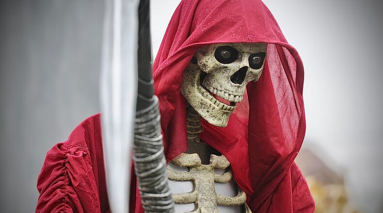 Check out 5958 Rosalie Road in Huber Heights for fright of your life. MARSHALL GORBY \STAFF