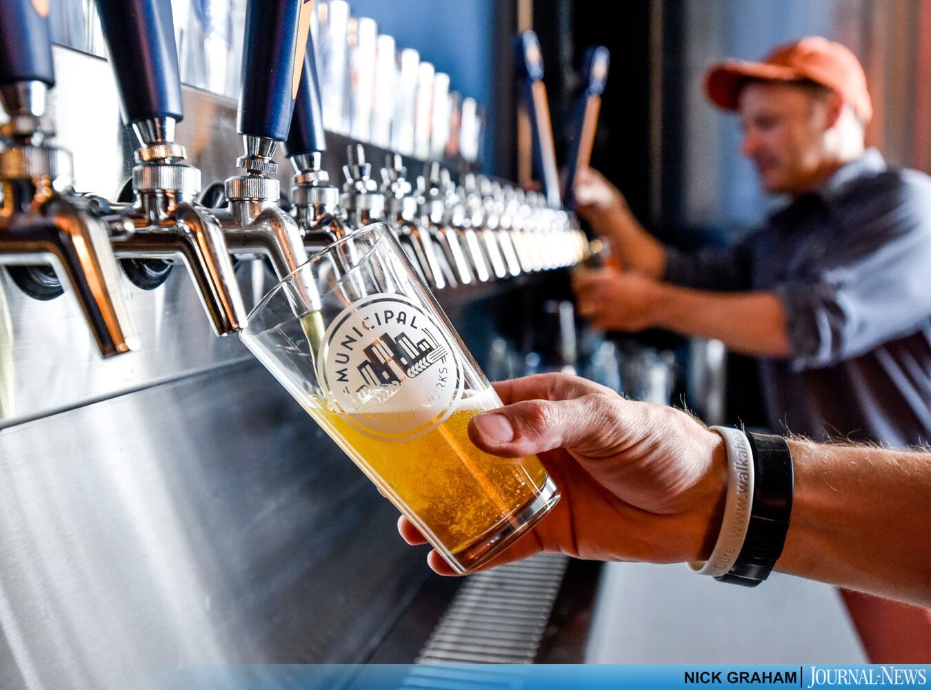 Municipal Brew Works First Pour