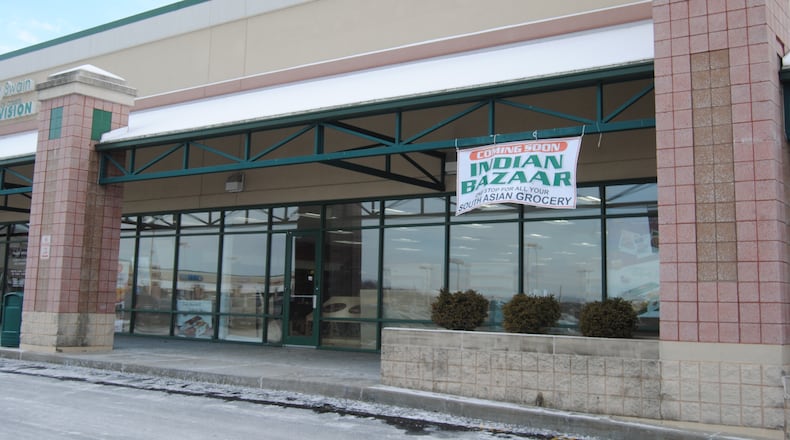 India Bazar, a grocery store specializing in South Asian items, is expected to open this month. ERIC SCHWARTZBERG/STAFF