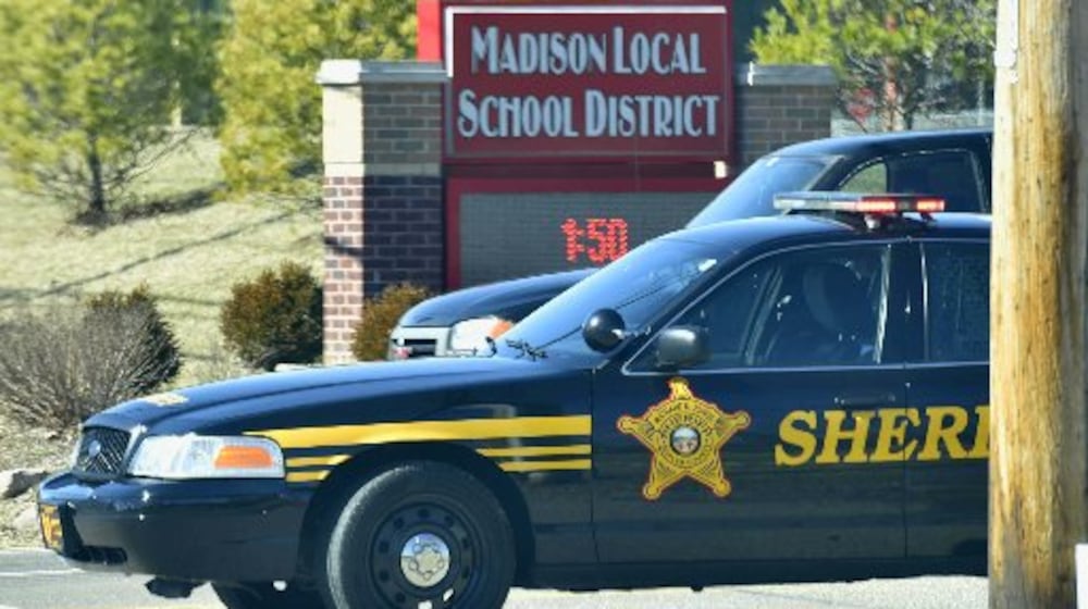 The Butler County Sheriff’s Office is investigating alleged threats toward a Madison Local Schools student, which Superintendent Jeff Staggs said involved middle school students. NICK GRAHAM/STAFF