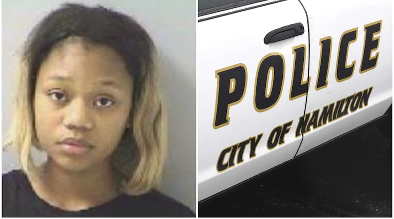 Tresha Deshay Shakir is behind bars and facing a felony charge after allegedly stabbing her fiancé with five children present at their home.