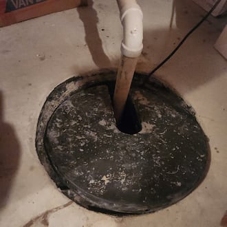 Experts say sump pumps should be cleaned annually and replaced as often as every five years to avoid thousands of dollars in water damage to basements. PROVIDED