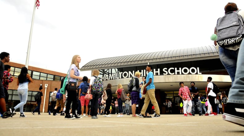 FILE: Hamilton High School in Ohio.
