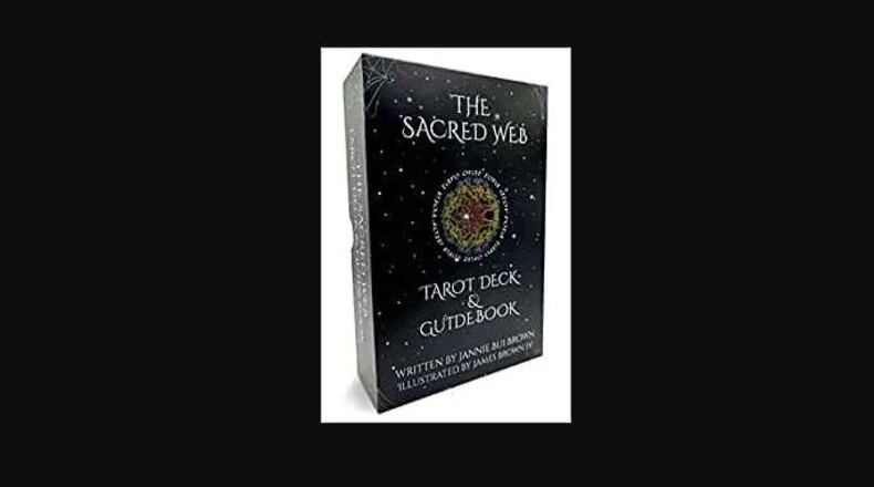 "The Sacred Web Tarot Deck and Guidebook" by Jannie Bui Brown, illustrated by James Brown IV (Harper One, 249 pages, $39.99)