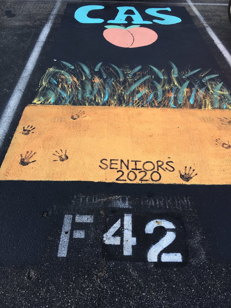 parking lot spaces