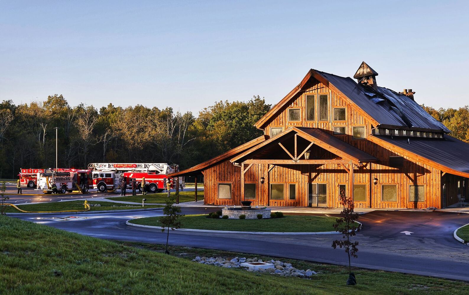 Hanover Reserve Weddings and Events fire